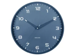 Wandklok Orgullo - Klassiek blauw