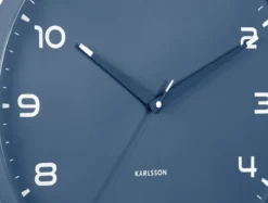 Wandklok Orgullo - Klassiek blauw