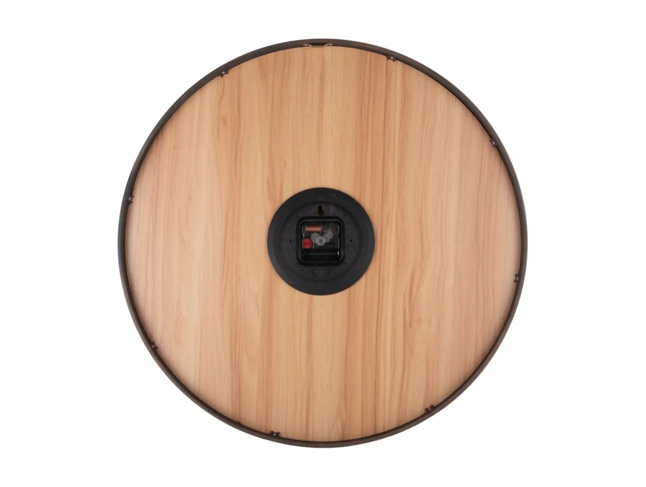 Wandklok Pure groot bruin hout Wandklok Pure Groot - Bruin - Hout