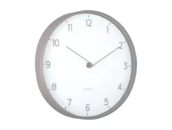 Wandklok Sencillez - Donkergrijs
