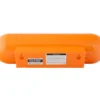 Wandklok Tube Flip - Oranje