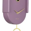 Wandklok Tweet Licht mauve