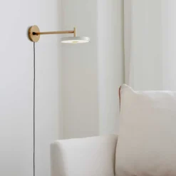 Wandlamp Asteria Long Olijf