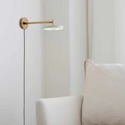 Wandlamp Asteria Long Olijf
