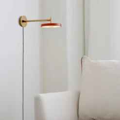 Wandlamp Asteria Long Zwart