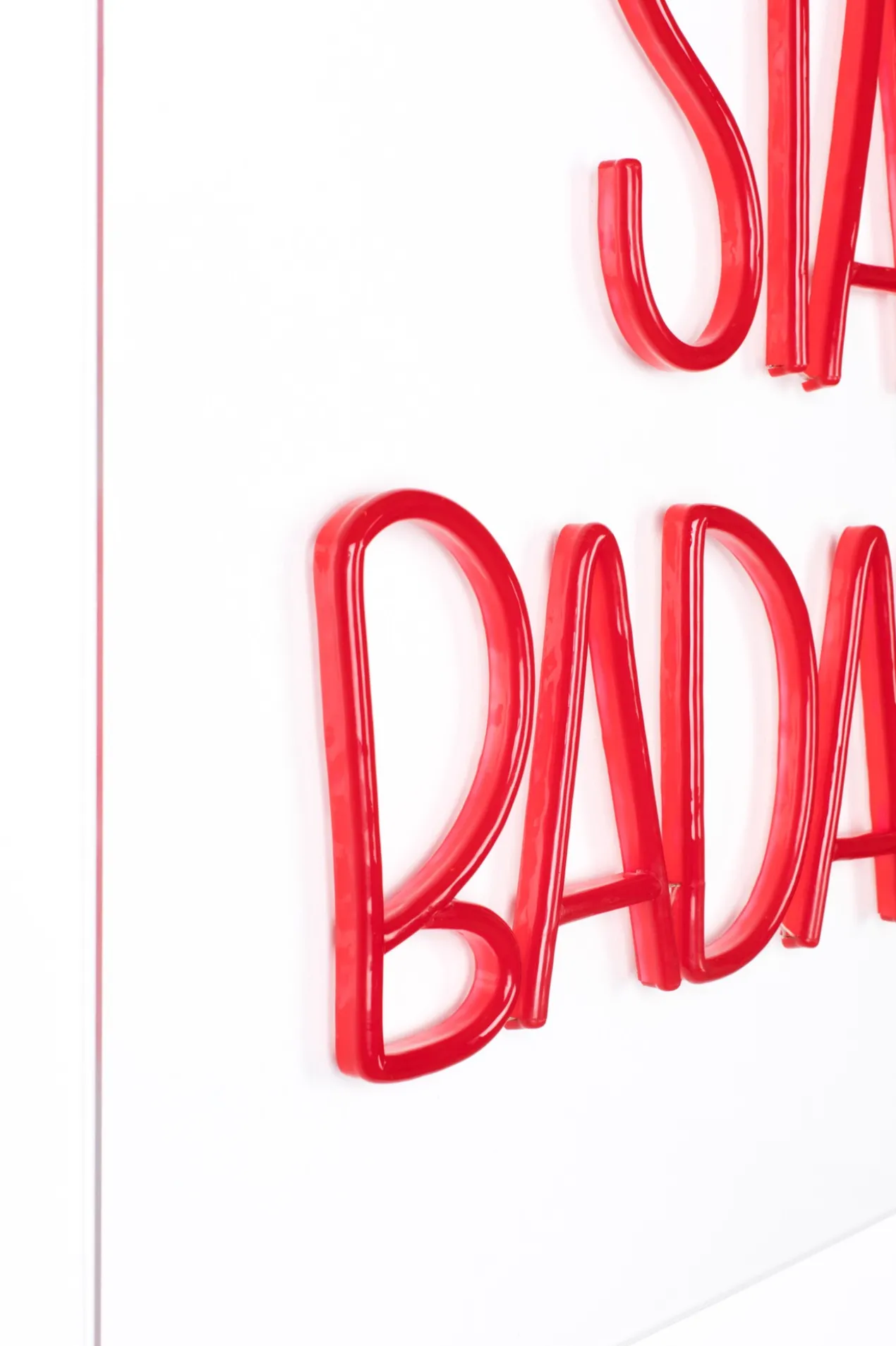 Wandlamp Badass non social sign