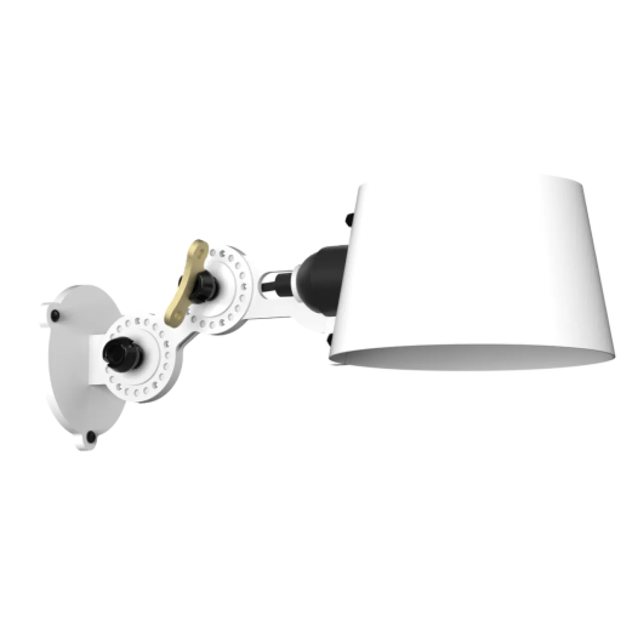 Wandlamp Bolt sidefit mini cord pure white