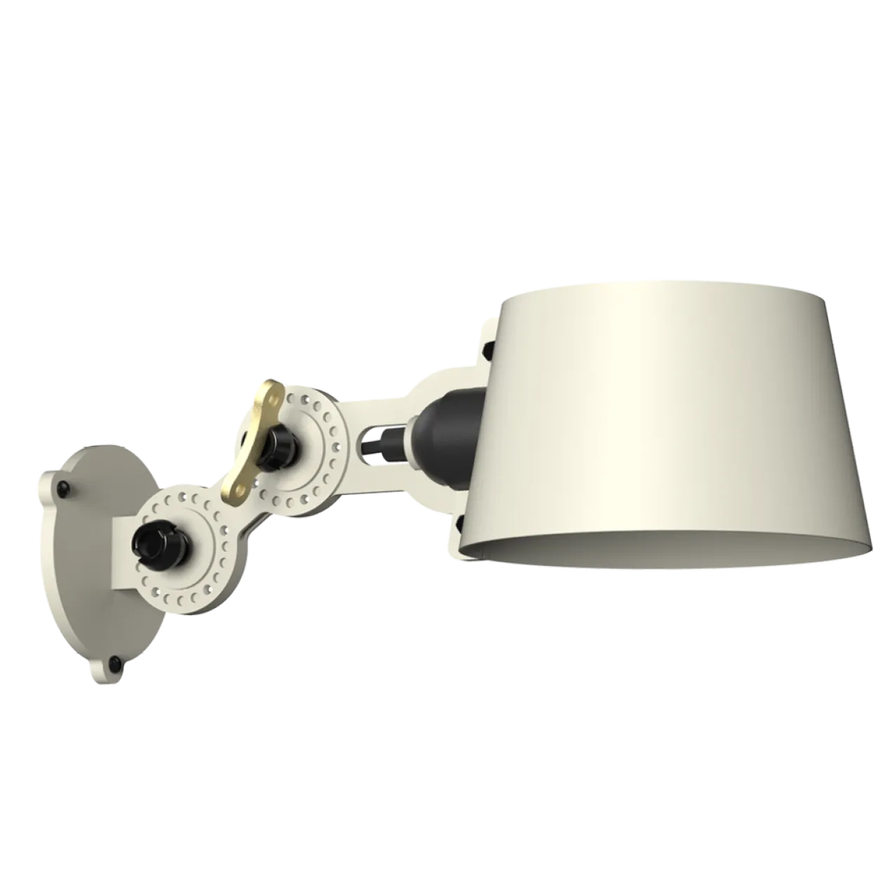 Wandlamp Bolt sidefit mini cord ash grey