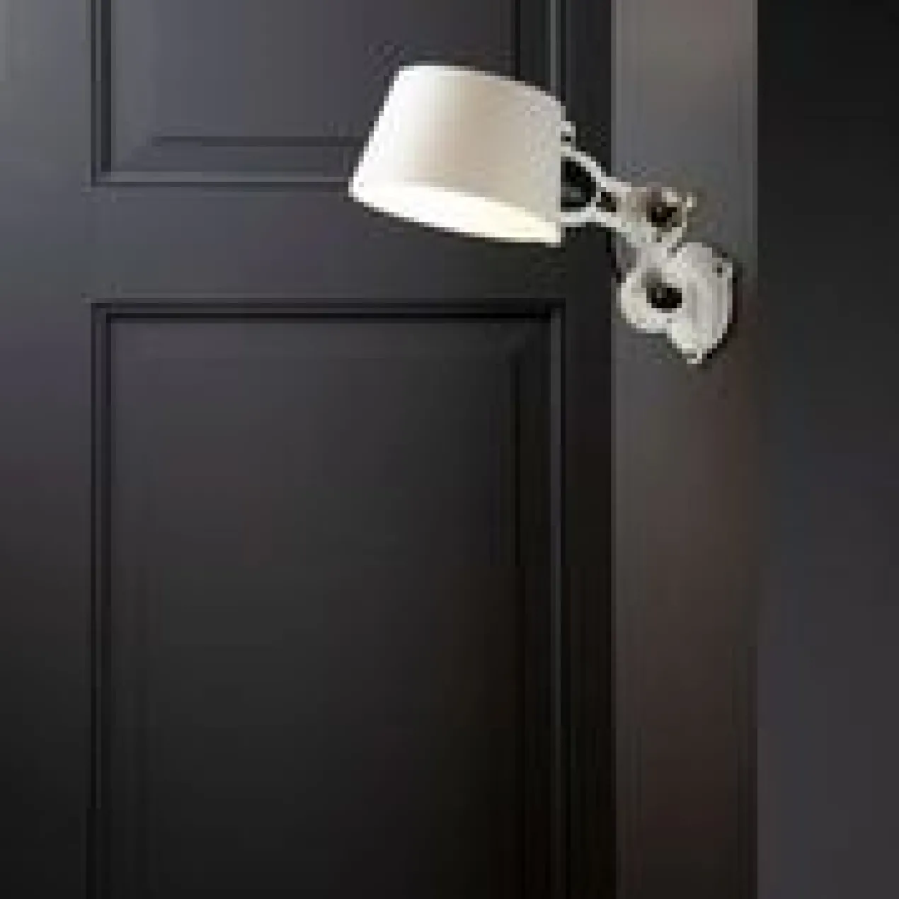 Wandlamp Bolt sidefit mini cord ash grey