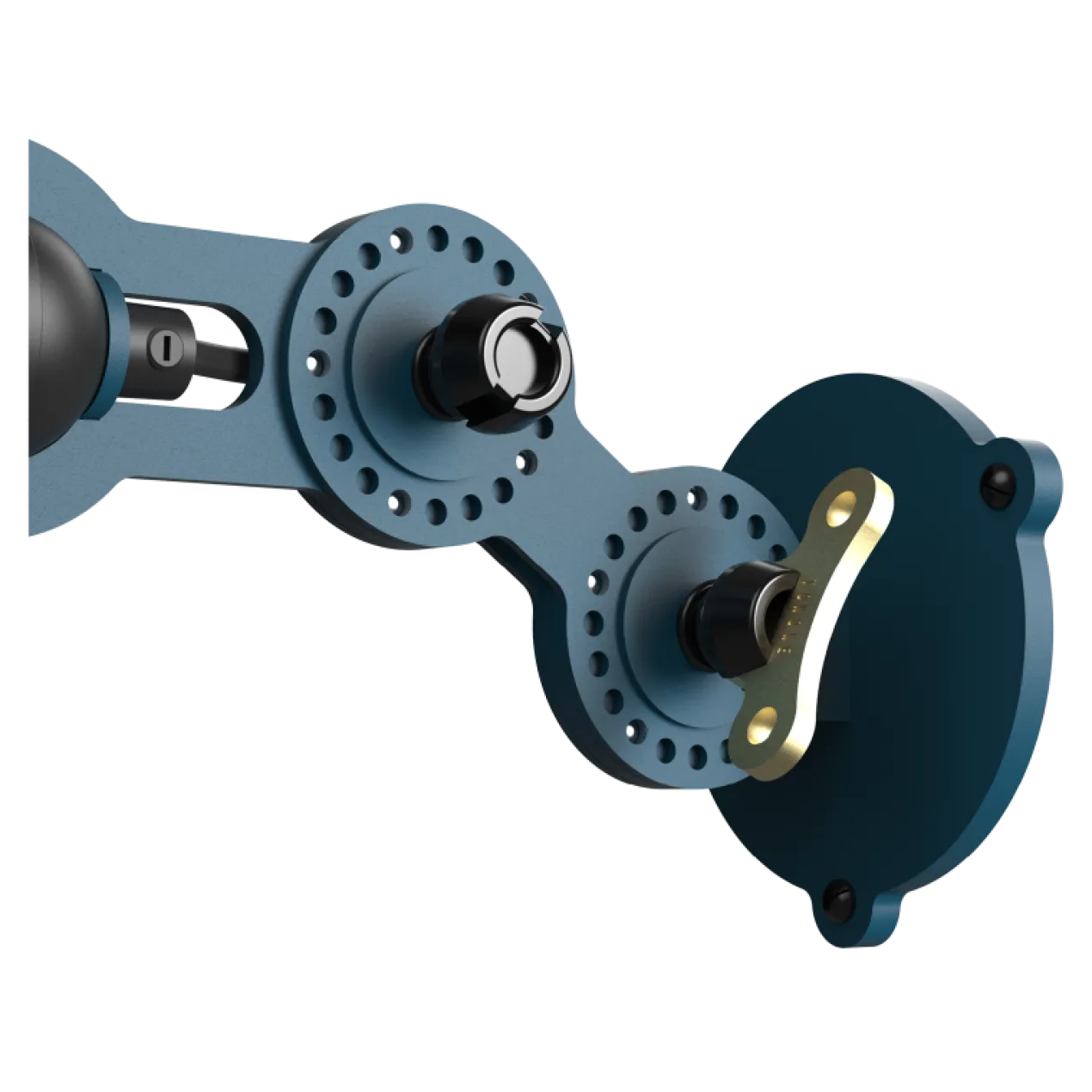 Wandlamp Bolt sidefit mini cord thunder blue