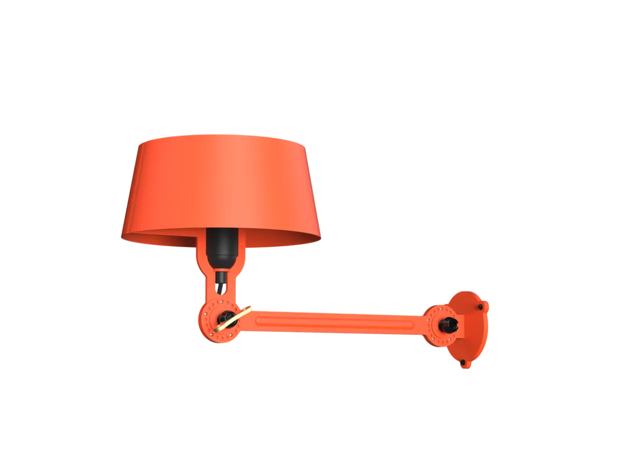 Wandlamp Bolt underfit install striking orange