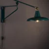 Wandlamp Hector teal
