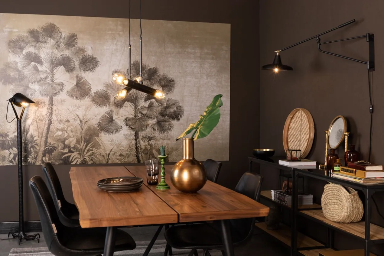 Wandlamp Hector teal