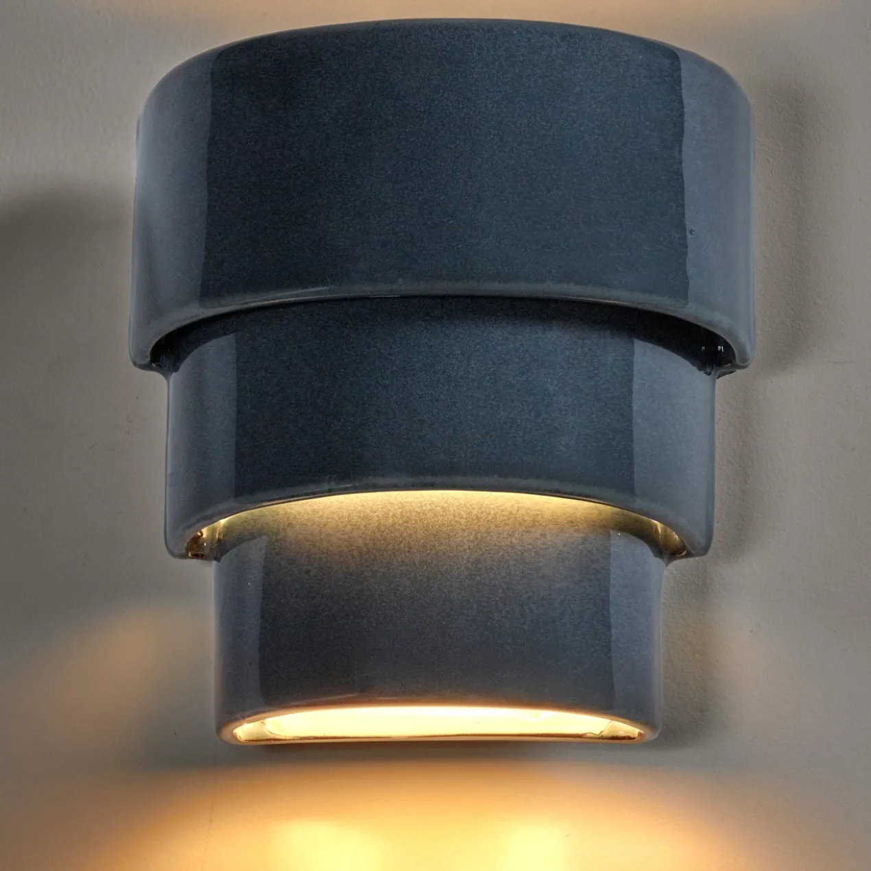 Wandlamp Jim blue