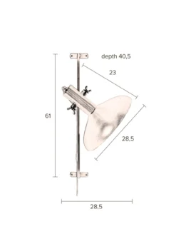 Wandlamp Karish