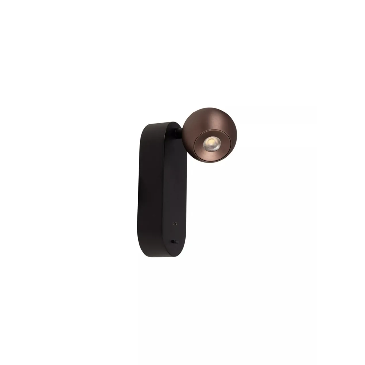 Wandlamp Montana koffie