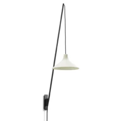 Wandlamp Seam S black/white