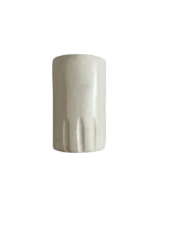 Wandlamp Tadelakt off-white L