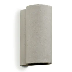 Wandlamp Tube concrete