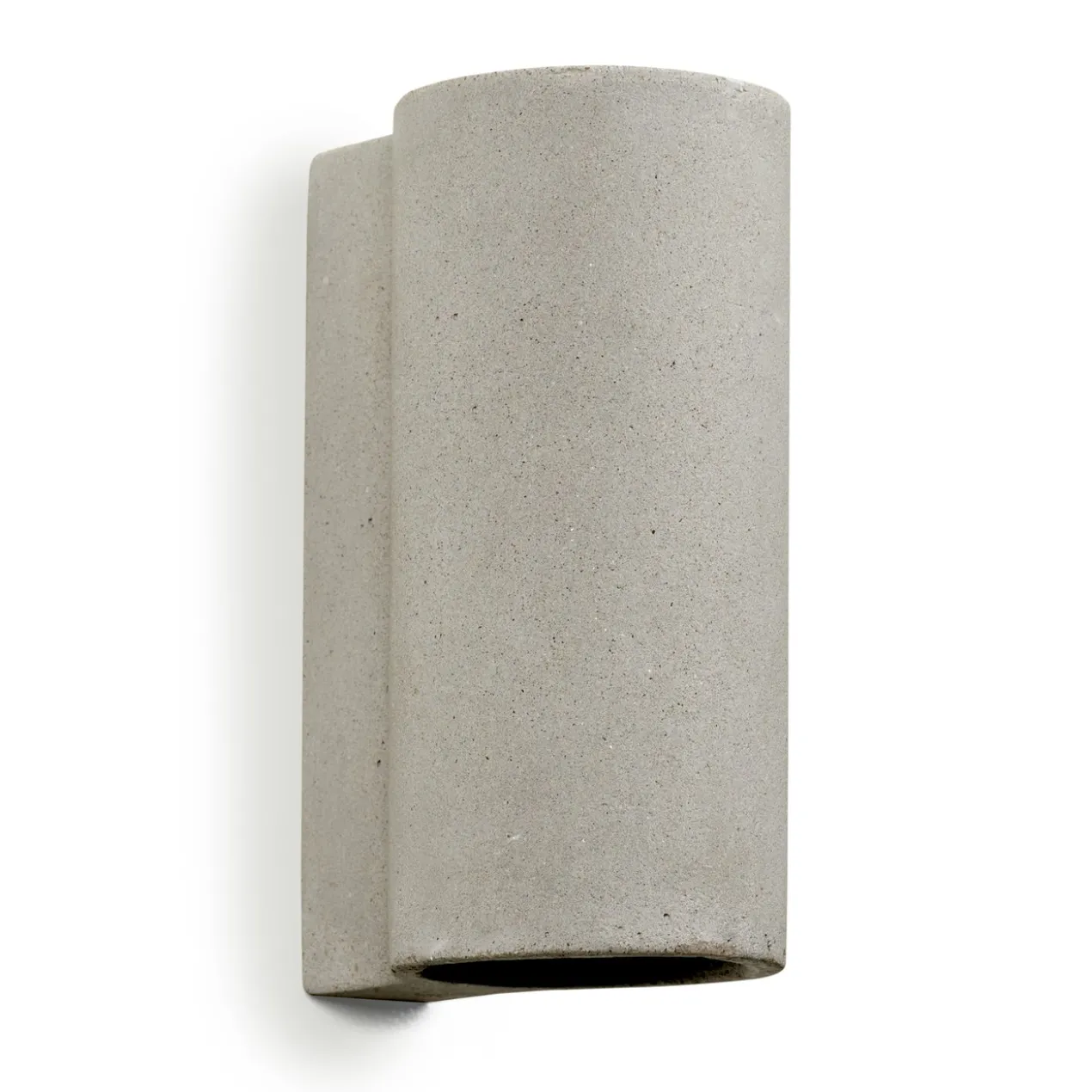 Wandlamp Tube concrete