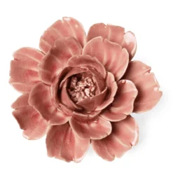 Wandornament Flower Champagne Pink Rose