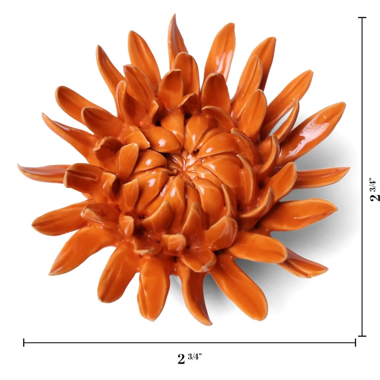 Wandornament Flower Orange Sarah Mum