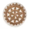 Wandornament Waterhyacint Tali wit/naturel S
