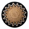 Wandornament Waterhyacint Tali zwart/naturel S