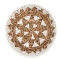 Wandornament Waterhyacint Tali wit/naturel M