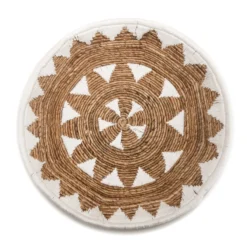 Wandornament Waterhyacint Tali wit/naturel L