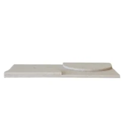 Wandpaneel Duet 40x20 cm beige - set van 4