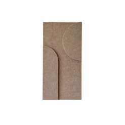 Wandpaneel Duet 40x20 cm brown - set van 4