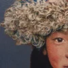 Wandpaneel geweven Tibetan Child 80x120 cm