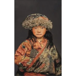 Wandpaneel geweven Tibetan Child 120x180 cm