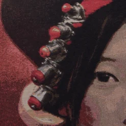 Wandpaneel geweven Tibetan Girl 80x120 cm