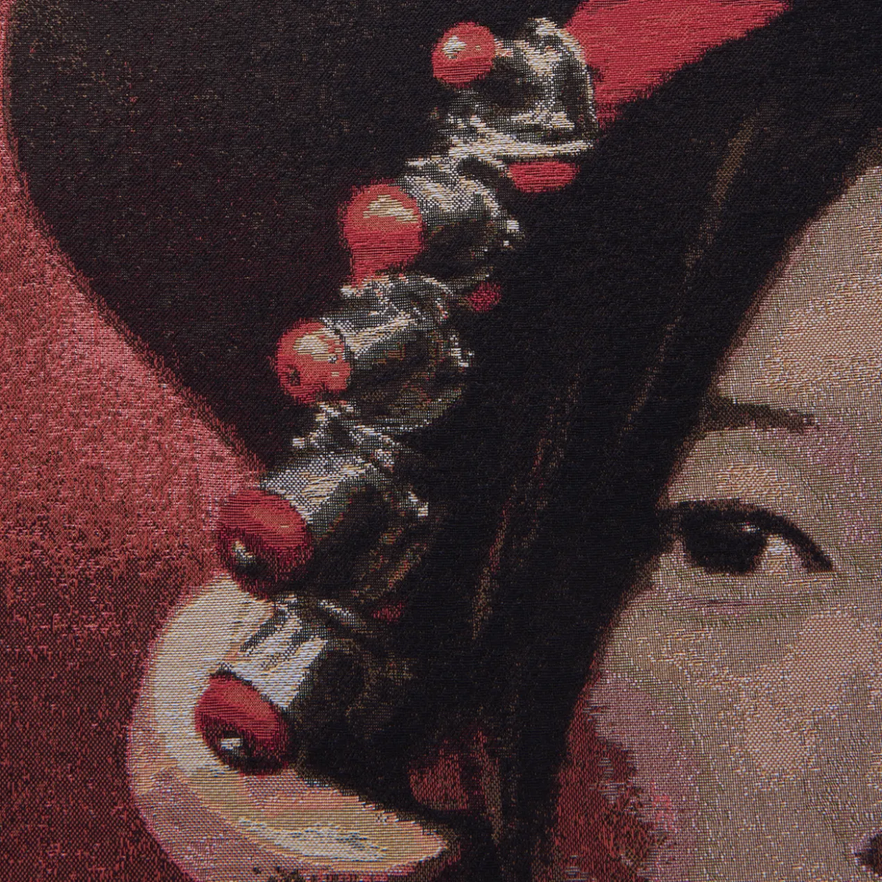 Wandpaneel geweven Tibetan Girl 120x180 cm