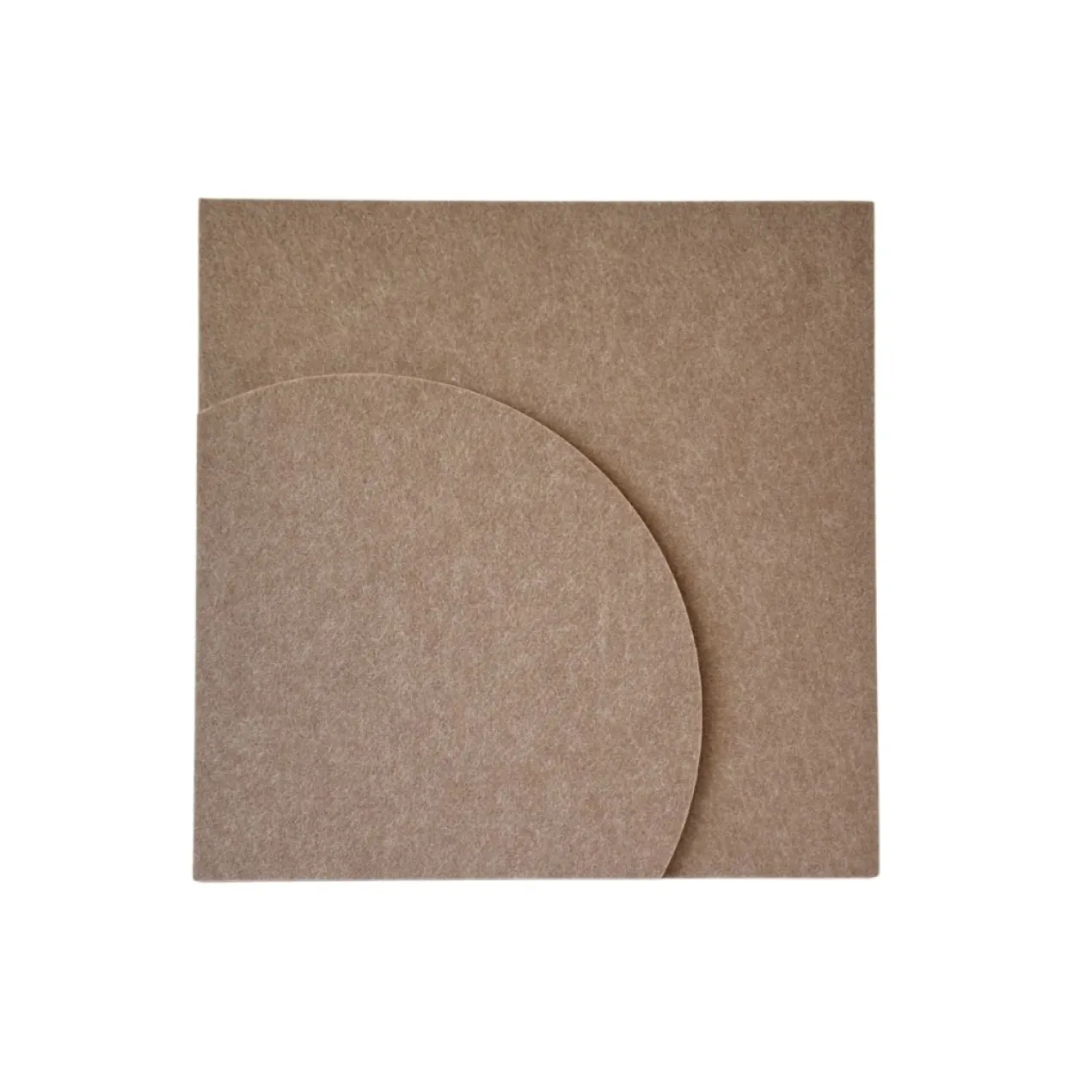 Wandpaneel Luna brown 40x40cm set van 4
