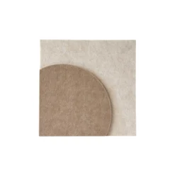 Wandpaneel Luna 20x20 cm beige/brown - set van 4