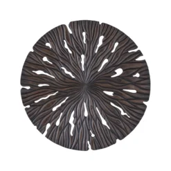 Wandpaneel Palmera bruin Ø90 cm