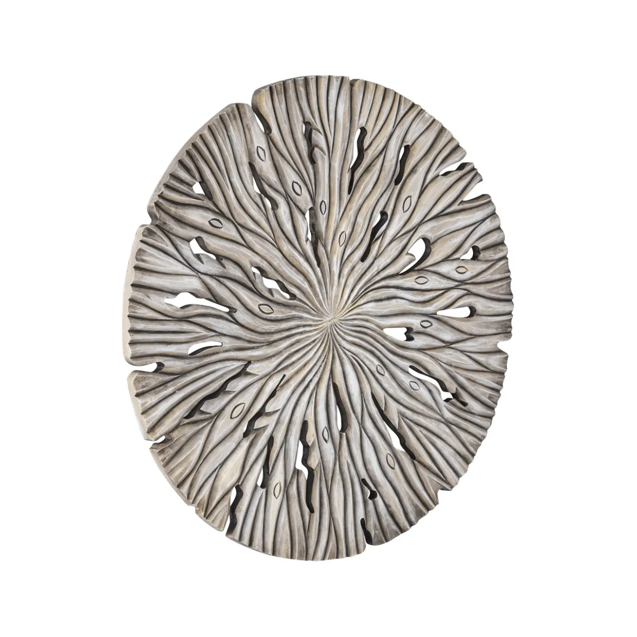 Wandpaneel Palmera crème Ø90 cm