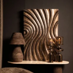 Wandpaneel Riva bruin 60x90 cm