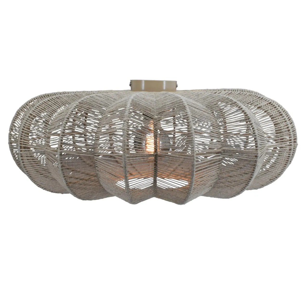 Wand / plafondlamp Bowie large naturel