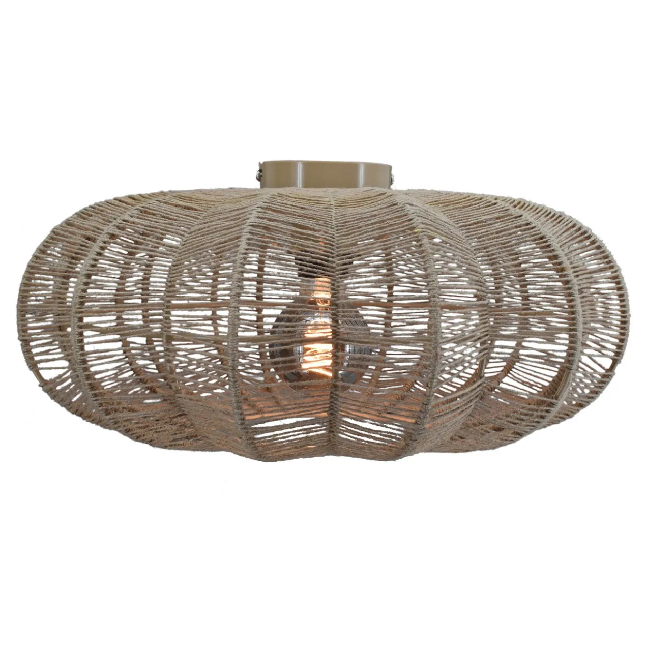 Wand / plafondlamp Bowie medium naturel
