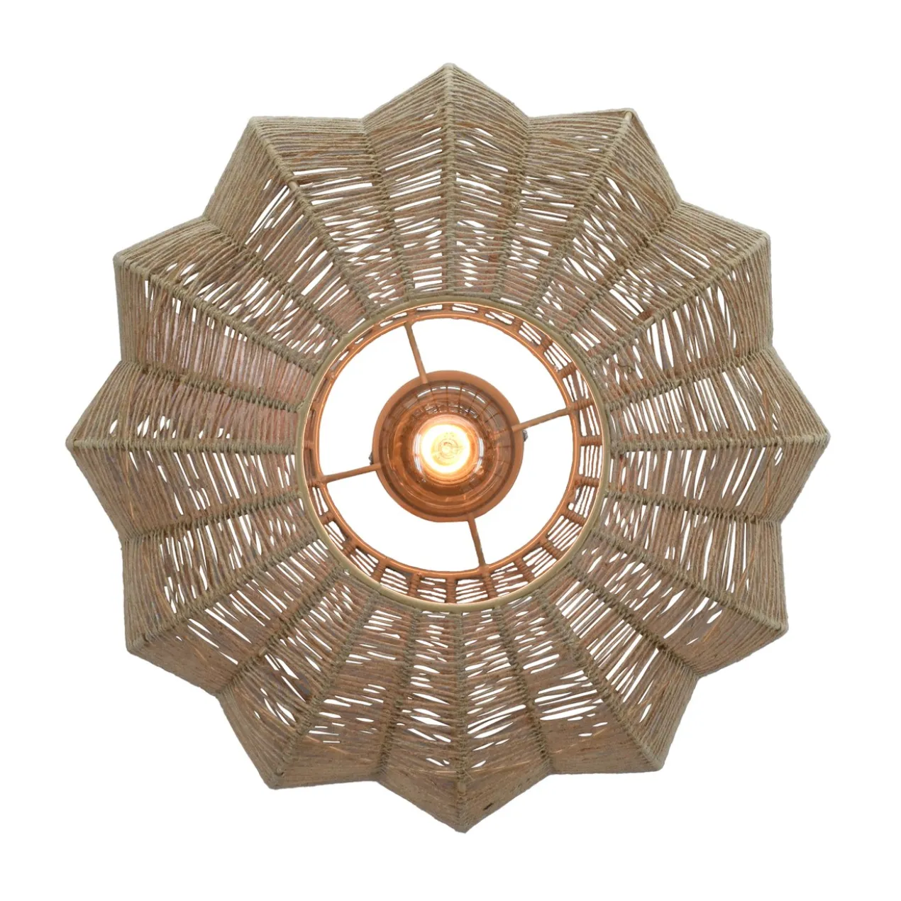 Wand / plafondlamp Bowie medium naturel
