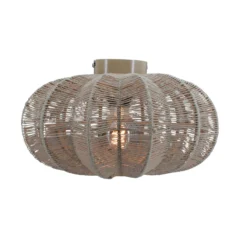 Wand / plafondlamp Bowie small naturel