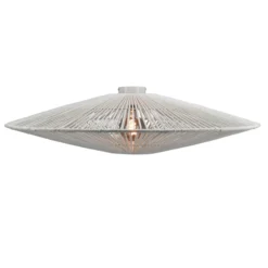 Wand / plafondlamp Owen beige XL
