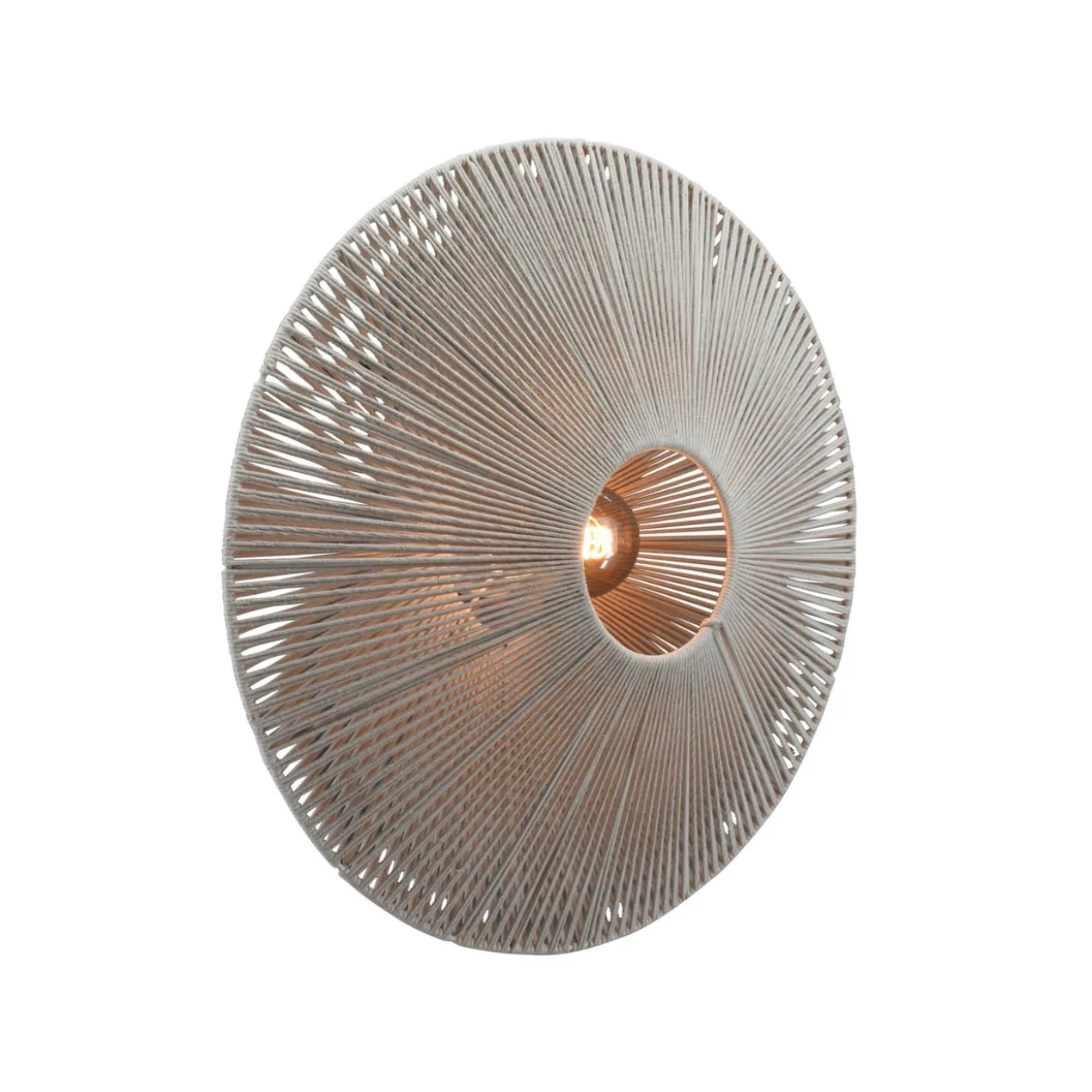 Wand / plafondlamp Owen beige XL