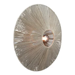 Wand / plafondlamp Owen naturel large