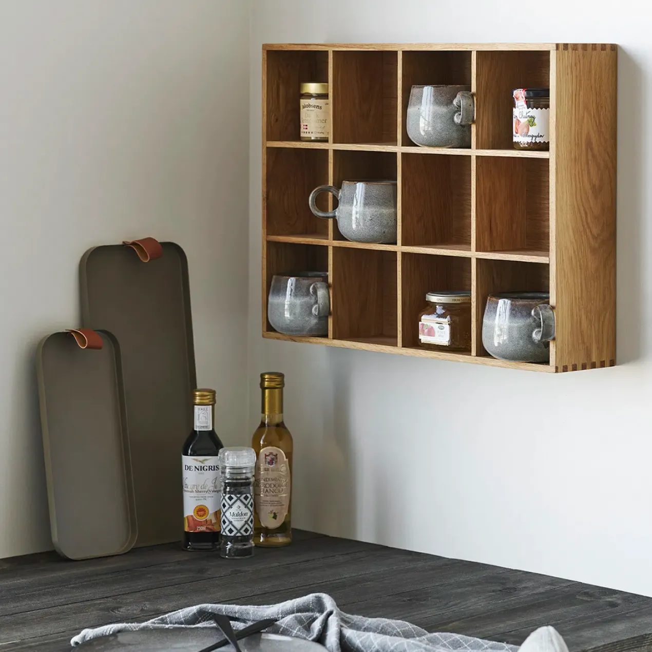Wandplank Boet 12 vakken 39x51 cm