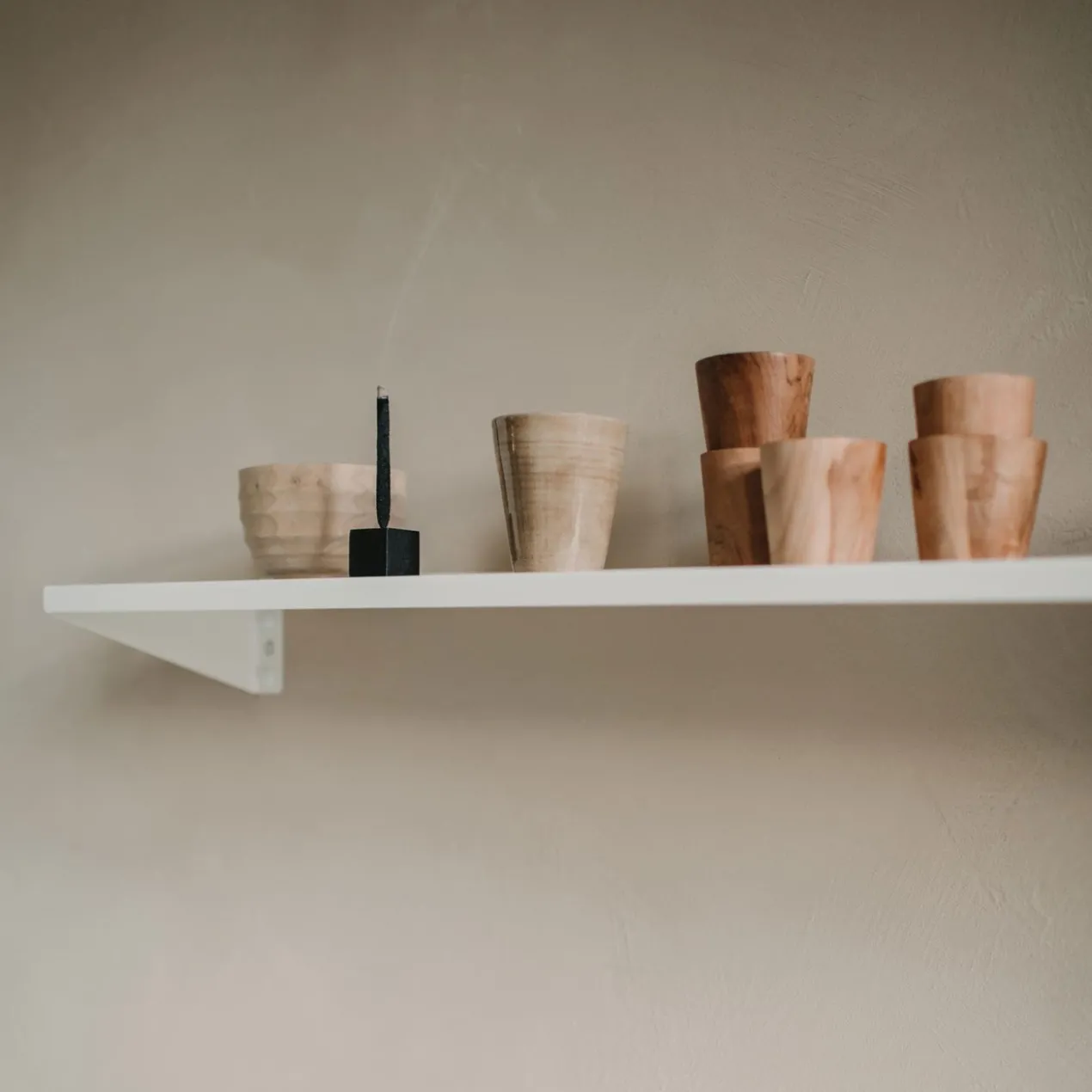 Wandplank °01 | 60 cm Black